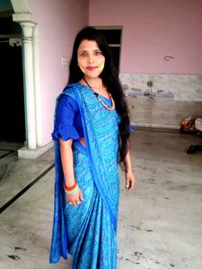Crepe Satin Silk Saree And Blous