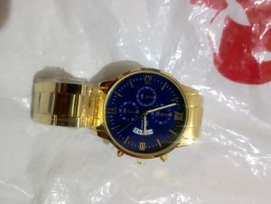 Golden Colour New Watch