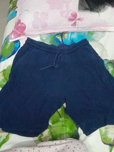 Boys Blue Casual Shorts 15 To 16