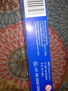 DAX BLUE BALL PEN SET OF 20 PENS