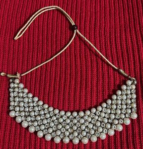 Pearl &amp; Stone Necklace