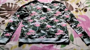 Flamingo Camo Sweatshirt