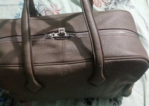 Hermes Victoria II etoupe Clemence