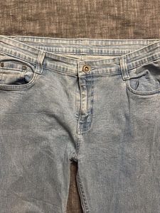 Light Wash Denim Jeans