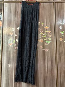 Elegant Black Lace Dress