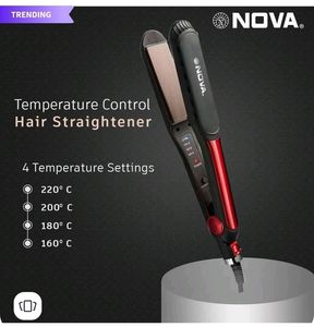 🆕🆕NOVA Temperature Control Hair Straightener