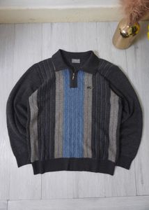 Striped Knit Sweater