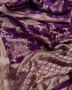 New women banarasi soft silk saree
