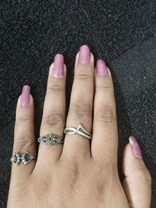 Women's Rings Pair Of 3