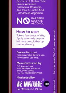 Intimate Hygiene Gel Wash For Her