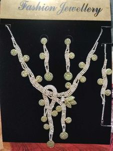 Rhinestone Jewelry Set