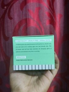 Dot And Key Green Clay Mask