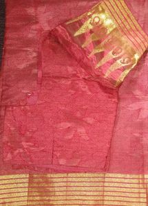 Elegant Red Saree