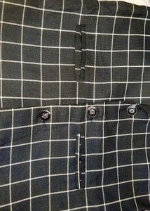 Checkered Blazer &amp; Pants Set