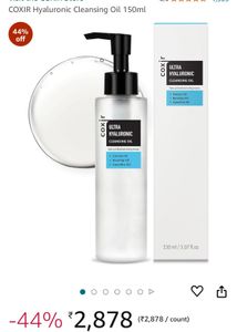 coxir ultra hyaluronic cleansing oil