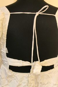 H&amp;M White Puff Sleeve Top