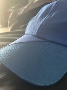 Light Blue Baseball + Denim Pink Cap