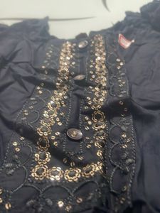 Black Kurta Design