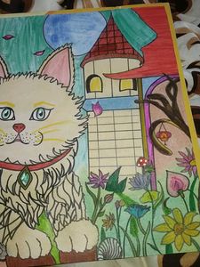 ✨Magical Cat🐈Drawing Art