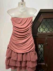 Peach Tube Dress buy