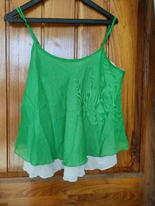 Blue &amp; Green Top(2)For Womens