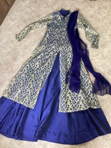 Stunning Royal Blue Lehenga