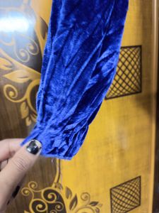 Blue Velvet bodysuit