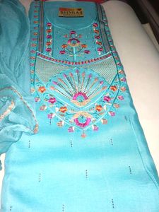 Beautiful Blue Colour Suit