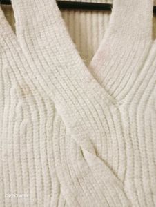 Black and white Cardigan Sweater