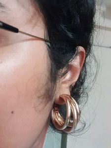 Gold Hoop Earrings