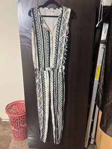 Black And White Jumpsuit