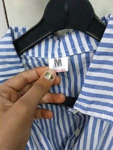 Striped Crop Top Shirt