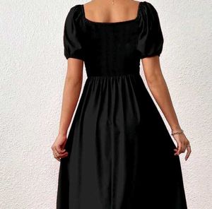 Black Midi Dress