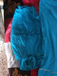 Embroidered Blue Kurta