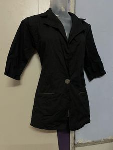 Pintrest Designer black formal coat