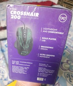 (NEW) Wings Crosshair 200 Mouse