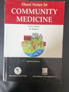 Community Medicine book