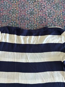 Striped 3/4th Sleeve Top From Gap