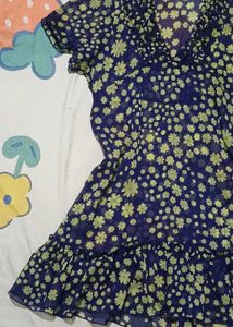 Floral Print Mini Dress