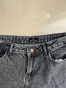Ripped Wide Leg Jeans