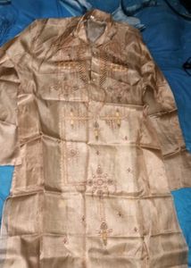Traditional Bengali Kurta Pyjama With Dhoti 2 Sets