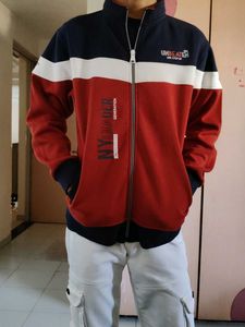 Stylish Color Blocked Jacket