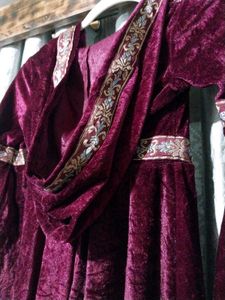 Maroon dress 👗