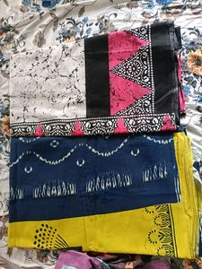 Mul Cotton Saree 2 Combo
