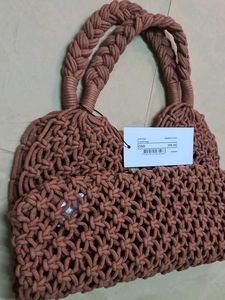 Macrame Tote Bag