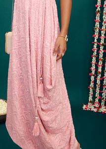 Gajra Gang Pink One Shoulder Dress