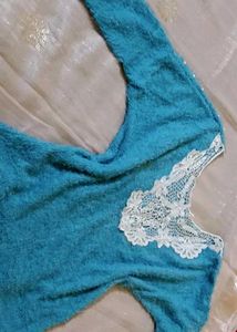 Woman  winter Stylish fleece top 3xl