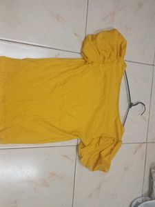 Raffled Sleeves Tshirt