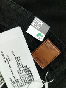 Wide Leg, High Rise Black Pants, NewMe,