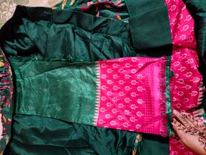Unstitched Lhenga Choli